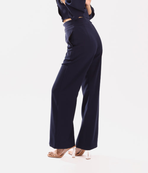 Midnight drape trouser